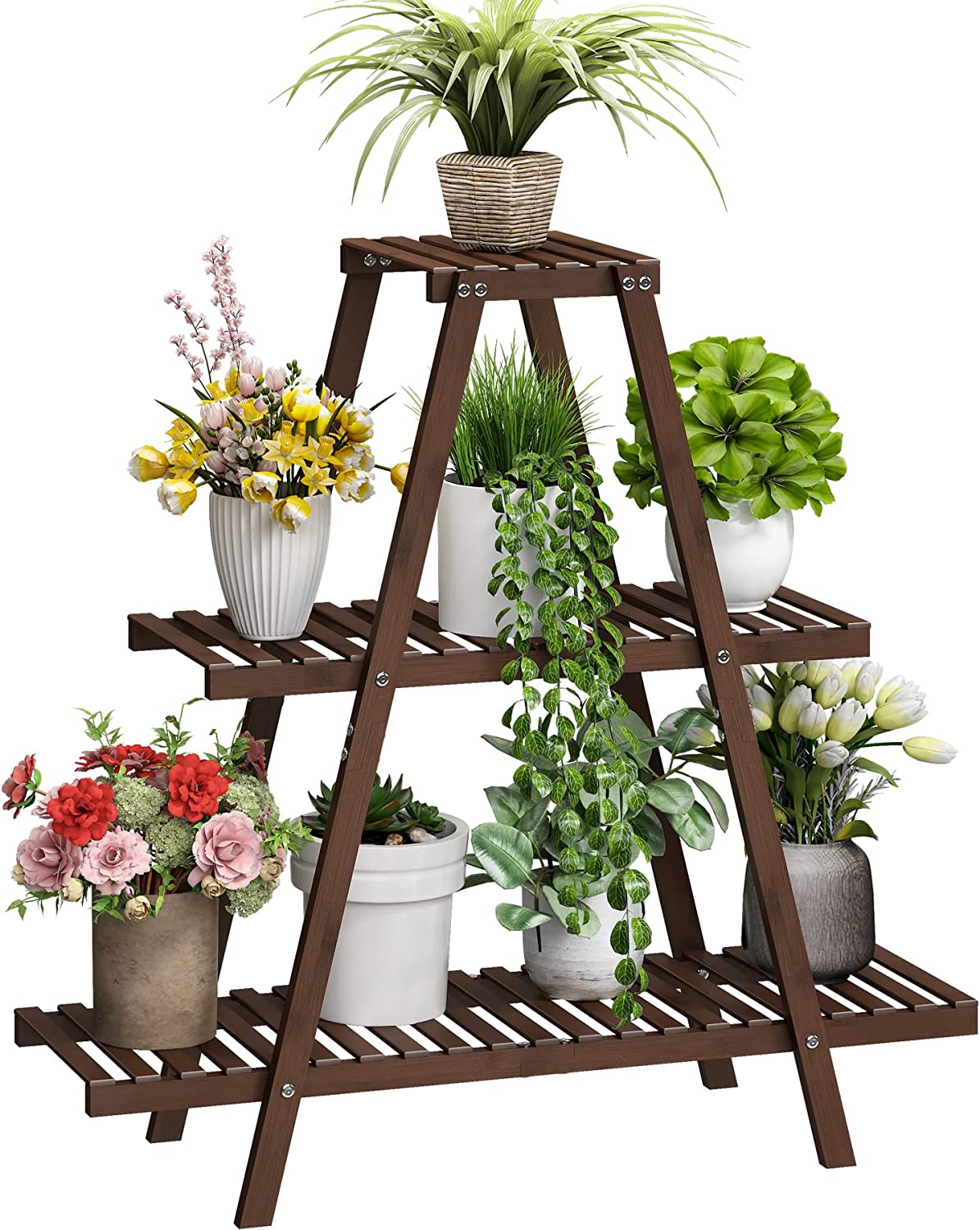 3 tier Bamboo Plant Stand