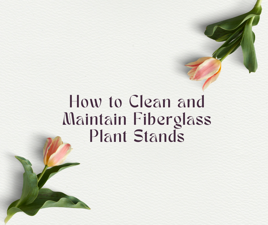 How to Clean and Maintain Fiberglass Plant Stands